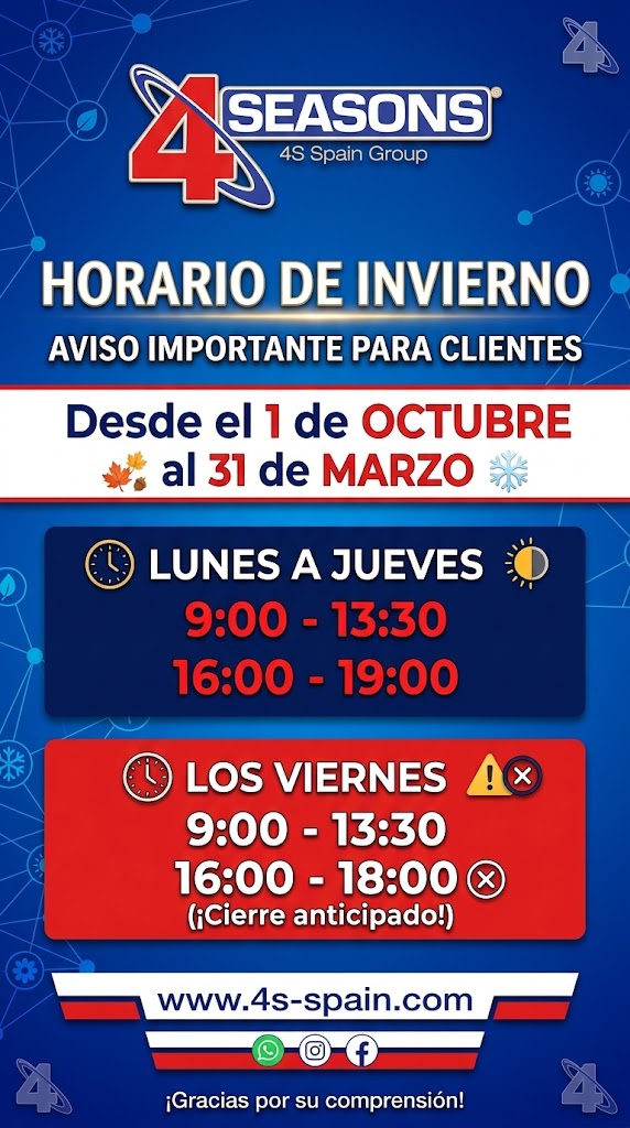 HORARIO INVIERNO